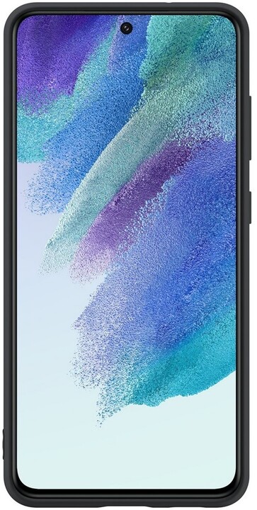 Samsung silikonový zadní kryt pro Galaxy S21 FE, šedá_1721907693