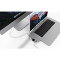 HYPER pro USB-C Hub pro MacBook Pro, stříbrný_1680387696
