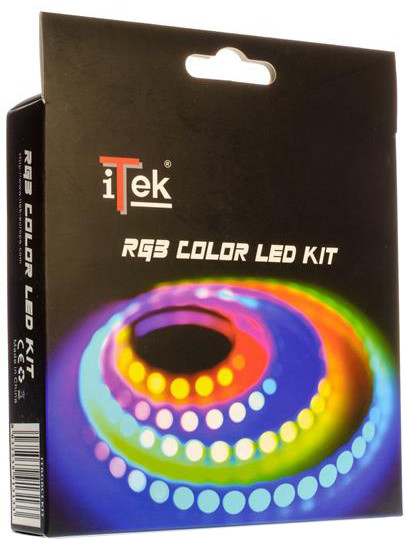 i-Tek LED pásky RGB color kit, 2 pásky, 30cm_1060569796