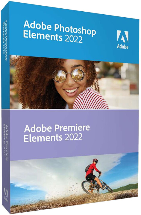Adobe Photoshop &amp; Premiere Elements 2022 WIN CZ - BOX_96770646