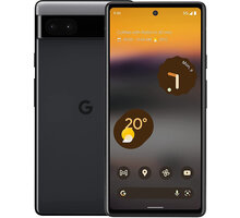 GOOGLE Pixel 6a 5G, 6GB/128GB, Charcoal Antivir Bitdefender Mobile Security for Android, 1 zařízení, 12 měsíců v hodnotě 299 Kč + Poukaz 200 Kč na nákup na Mall.cz