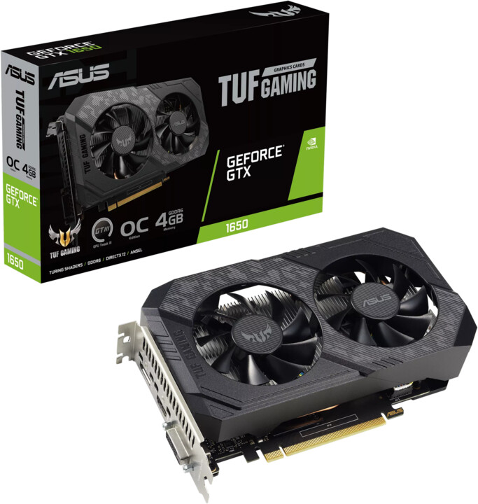 ASUS TUF Gaming GeForce GTX 1650 V2 OC Edition, 4GB GDDR6_1263602791