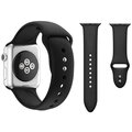 MAX silikonový řemínek pro Apple Watch 4/5, 40mm, černá_289523963