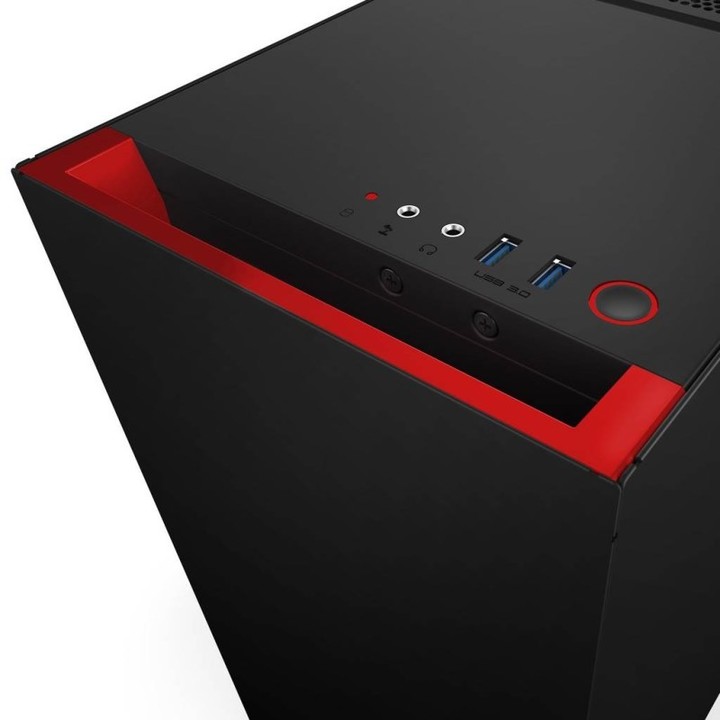 NZXT S340, USB 3.0, černá s červenou_1478725156
