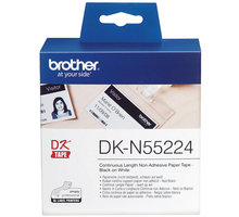 Brother - DKN55224 (papírová role nelepící bílá 54mm x 30,48m)_1717889603