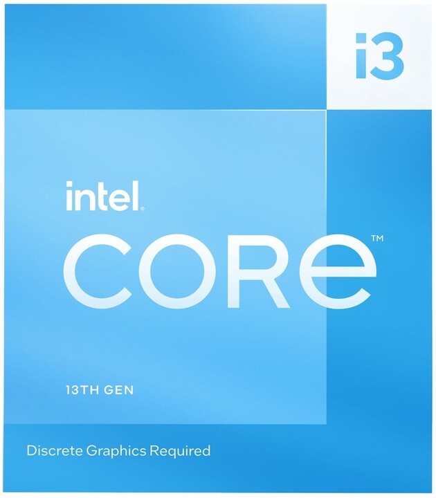 Intel Core i3-13100F O2 TV na měsíc zdarma včetně HBO Max