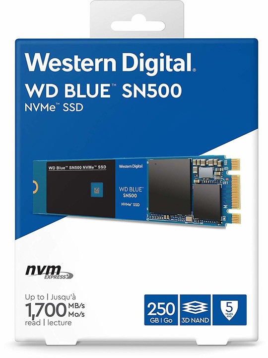 WD SSD Blue SN500, M.2 - 250GB_743715965