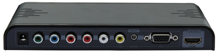 PremiumCord konvertor, komponent a kompozit video,VGA a audio na HDMI_1922163950