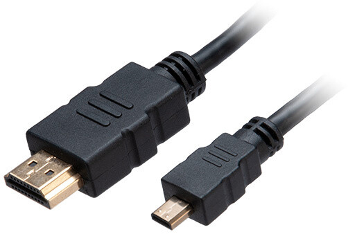Akasa kabel HDMI/micro HDMI 4K@60Hz, pozlacené konektory, 1.5m, černá_1803460360