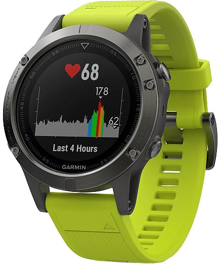 Garmin Fenix5 gray Optic, žlutý pásek_1769920770