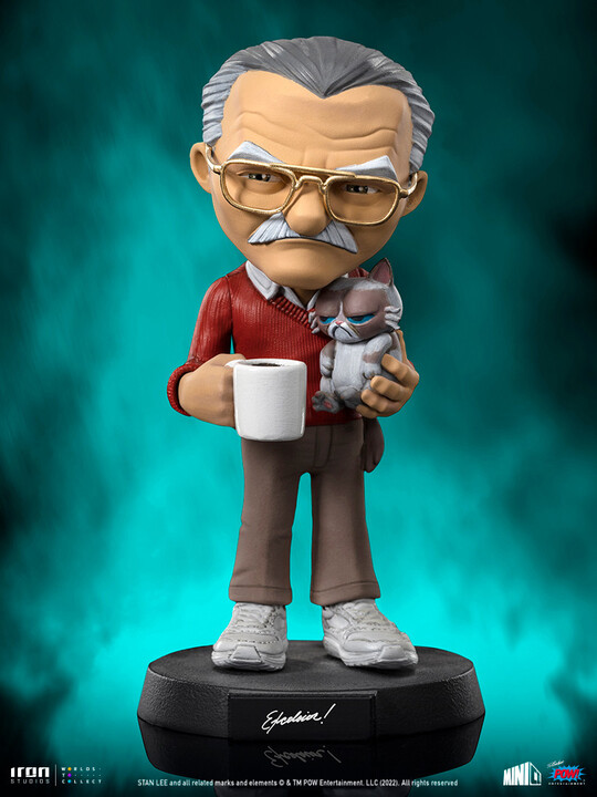 Figurka Mini Co. Marvel - Stan Lee with Grumpy Cat_421327177