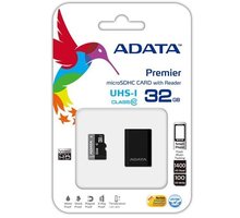 ADATA Micro SDHC Premier 32GB UHS-I + USB čtečka_760789575