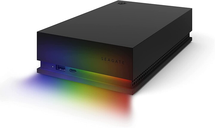 Seagate FireCuda Gaming HUB, 3,5" - 16TB, černá