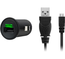 Belkin USB univerzální nabíječka do auta 5V/1A, vč. kabelu, černá_1854093445