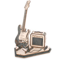 Stavebnice RoboTime - Elektrická kytara, dřevěná TG605K