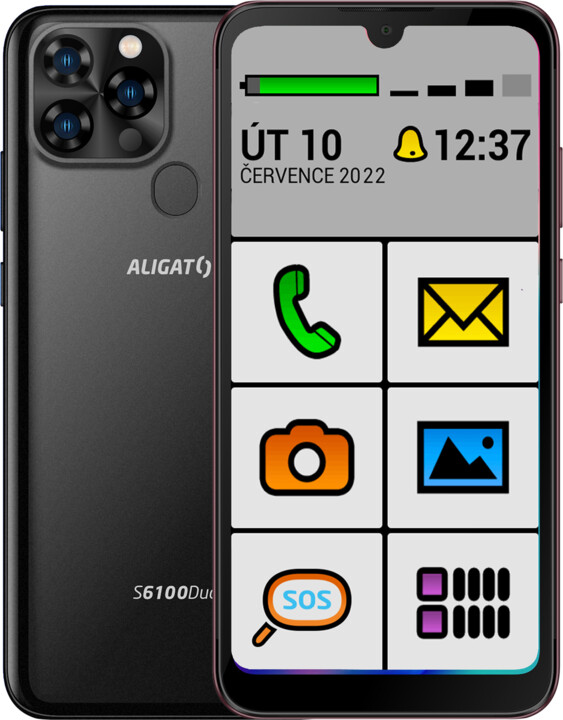 Aligator S6100 Senior, 2GB/32GB, Black_924834416