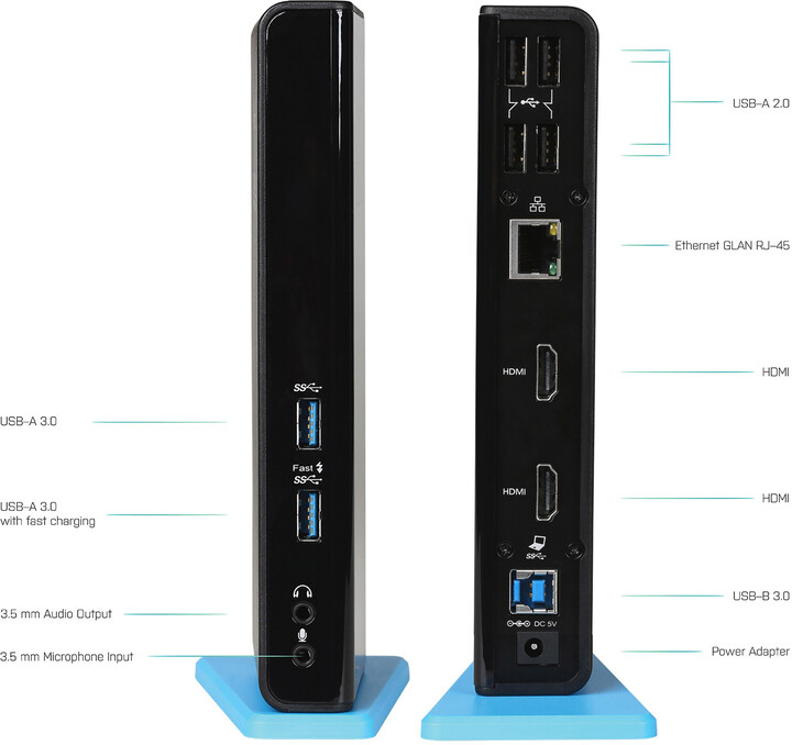 i-tec USB 3.0/USB-C Dual HDMI Docking Station_1306298165