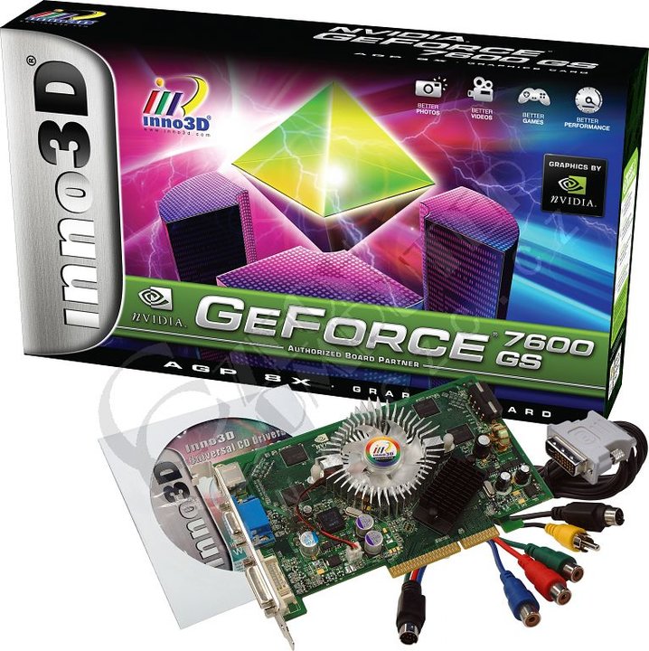 Inno3D GeForce 7600GS 256MB_490123597