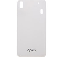 EPICO pružný plastový kryt pro Lenovo A7000 RONNY GLOSS - čirá bílá_2095538807