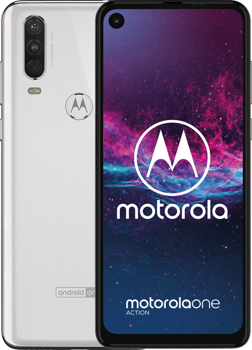 Motorola One Action, 4GB/128GB, Dual SIM, White_1624514474