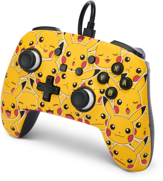 PowerA Enhanced Wired Controller, Pikachu Moods (SWITCH)_292230646