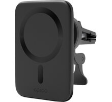 Epico bezdrátová autonabíječka Qi2 Mag+, MagSafe kompatibilní, černá 9915101300252