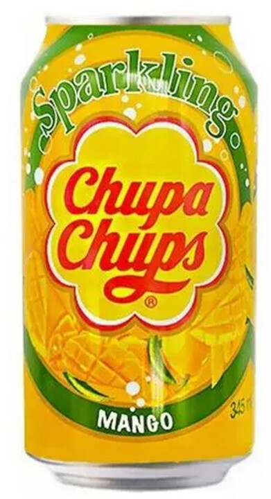 Chupa Chups Mango, limonáda, mango, 345ml