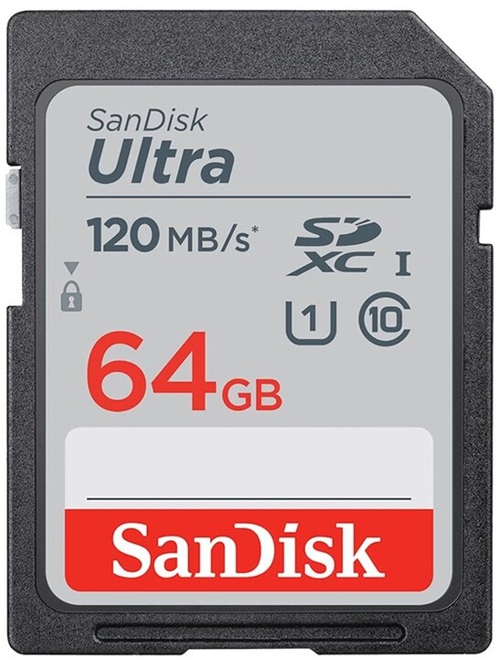 SanDisk Ultra SDXC 64GB 120MB/s Class10 UHS-I_974877875
