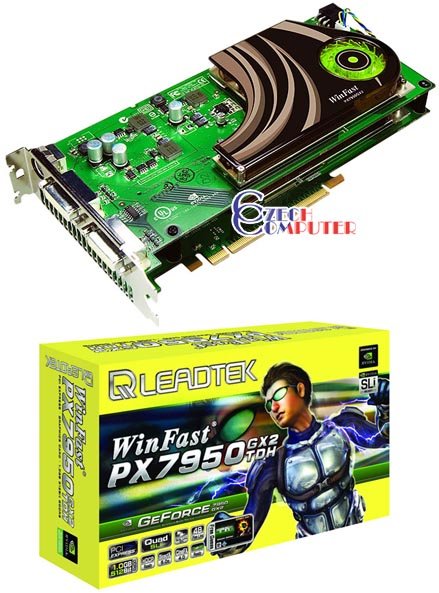 Leadtek Winfast PX7950GX2 1024MB, PCI-E_814362679