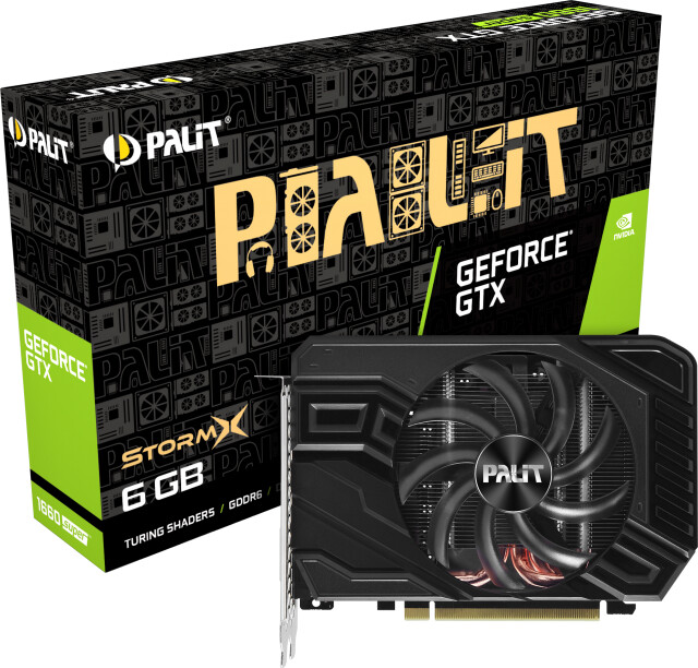 PALiT GeForce GTX 1660 Super StormX, 6GB GDDR6_561516201