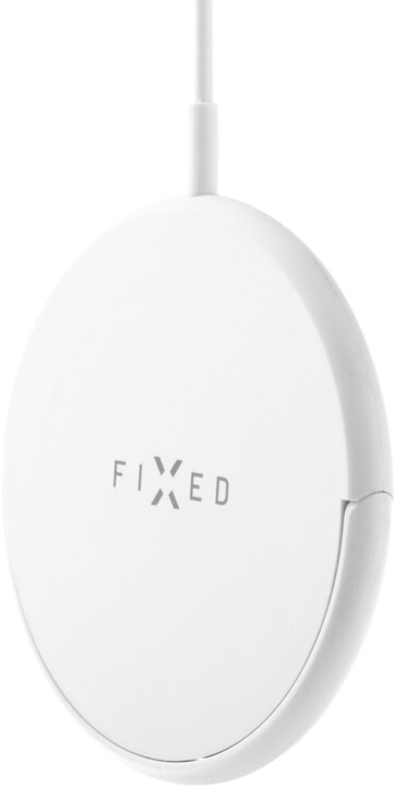 FIXED bezdrátová nabíječka s MagSafe, 15W, bílá_563609134