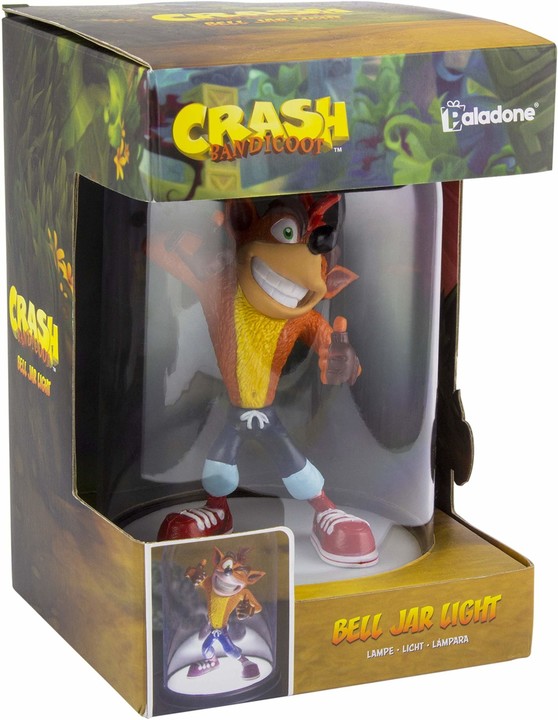 Lampička Crash Bandicoot - Crash Bell Jar Light_90885544