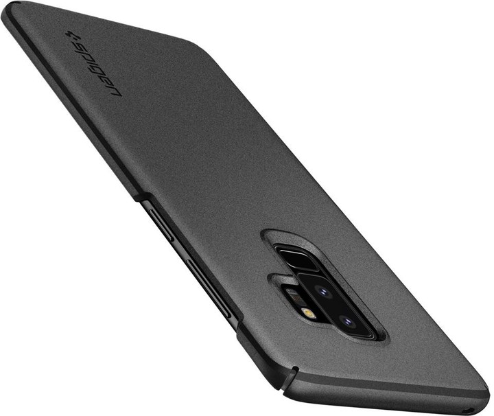 Spigen Thin Fit pro Samsung Galaxy S9+, graphite gray_1220411579