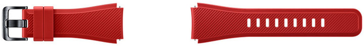 Samsung výměnný pásek silikon Gear S3, Orange Red_1553562994