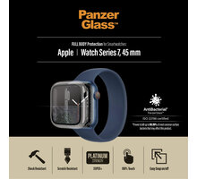 PanzerGlass ochranný kryt pro Apple Watch Series 7/8/9 45mm, antibakteriální, čirá_1492776590