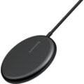 Baseus bezdrátová nabíječka Simple Mini Magnetic, 15W, černá + USB-C kabel, PD, 1.5m