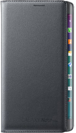 Samsung EF-WN915BC flip pouzdro pro Galaxy Note Edge, černá_1539867248