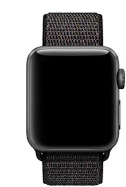 ESES nylonový řemínek 42mm pro Apple Watch, černá_1132904250