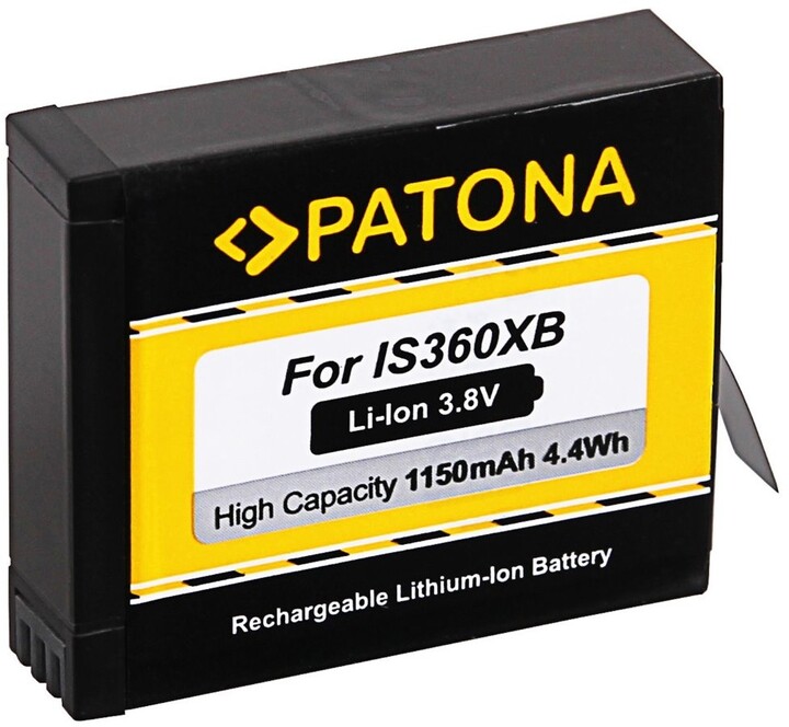 Patona baterie pro digitální kameru Insta 360 One X 1150mAh Li-Ion 3,8V_1069009045