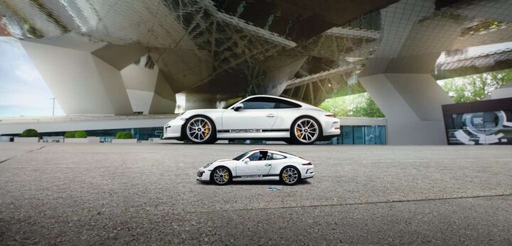 3D puzzle - Porsche 911R, 108 dílků_1286733689