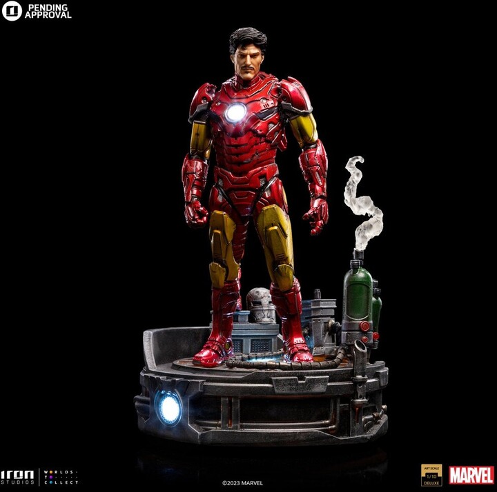 Figurka Iron Studios Marvel Comics: Iron Man Unleashed Deluxe, Art Scale 1/10_491465156