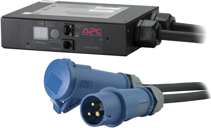 APC In-Line Current Meter, 16A, 230V, IEC309-16A, 2P+G_228366101