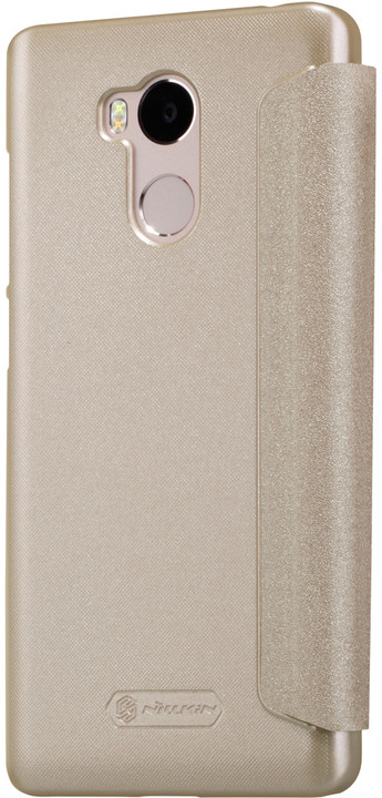 Nillkin Sparkle Leather Case pro Xiaomi Redmi 4 Pro, zlatá_1290496454