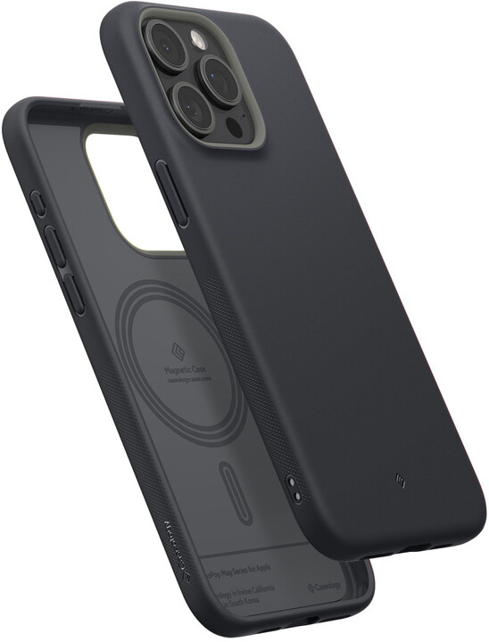 Spigen ochranný kryt Caseology Nano Pop MagSafe pro Apple iPhone 15 Pro, černá_1465686956