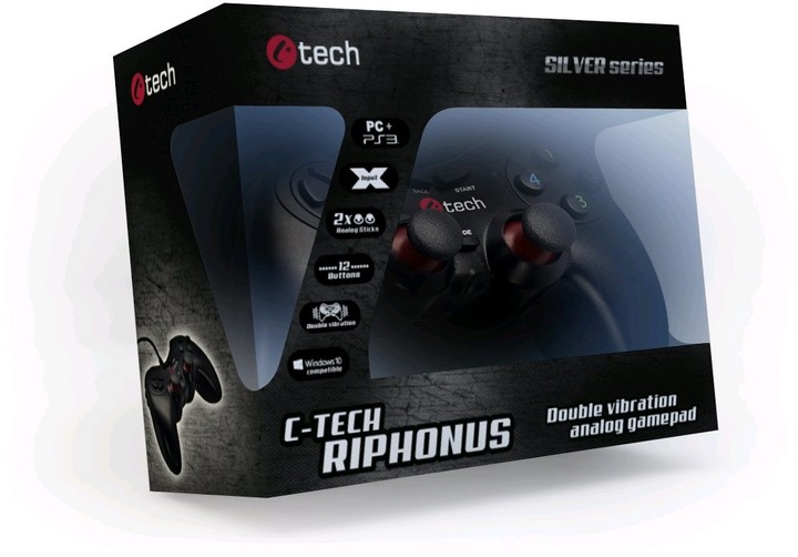 C-TECH Riphonus gamepad (PC, PS3)_1348097260