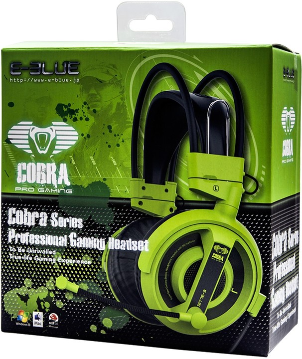 E-Blue Cobra I, zelená_1142349029