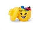 Úložný box LEGO Hlava - šťastná dívka (mini)_1884359266