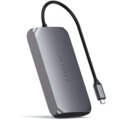 Satechi Aluminium USB-C Multimedia Adapter M1, 4K HDMI, USB-C PD 85W, USB-C data, 2x USB-A_998272753