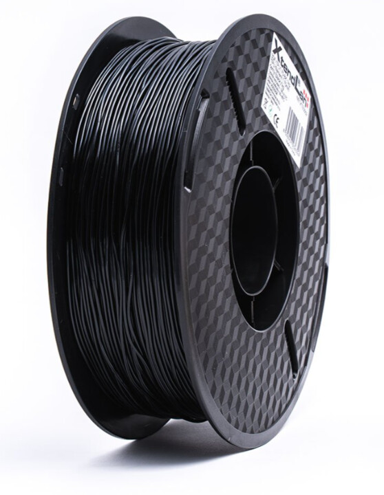XtendLAN tisková struna (filament), TPU, 1,75mm, 1kg, černý_1734771599
