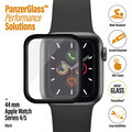 PanzerGlass ochranné sklo SmartWatch pro Apple Watch 4/5/6/SE, antibakteriální, 44 mm, černá_1957249388
